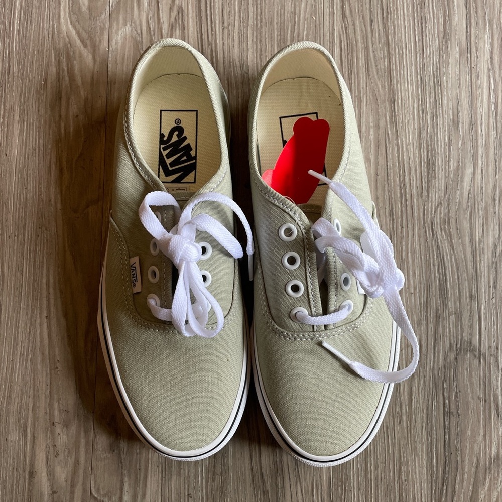 Sage Green Vans NWT